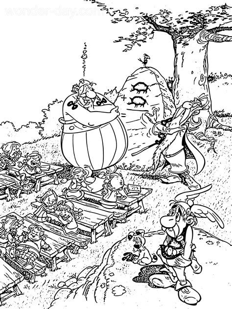 Obelix Coloring Page Free Asterix Coloring Pages Porn Sex Picture