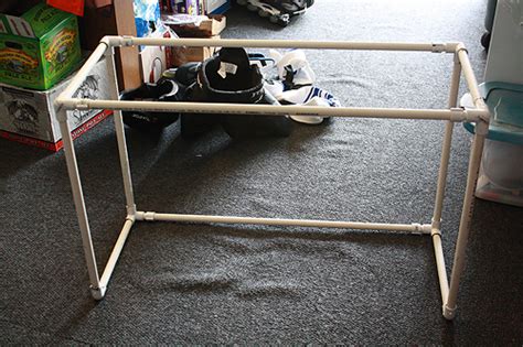 How To Make A Hockey Net Out Of Pvc