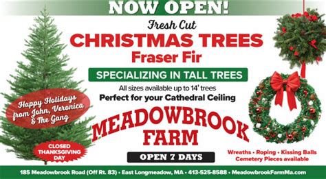 Specials Meadowbrook Farm