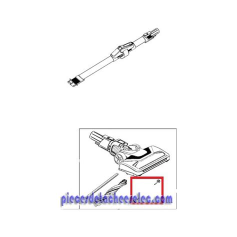 Roulette Axe X Electro Brosse Pour Aspirateur A Main Xforce Flex