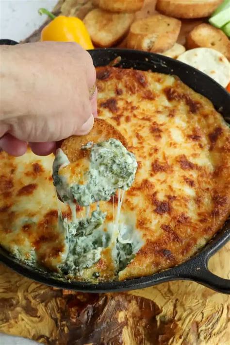 Hot Spinach Dip Recipe Small Town Woman