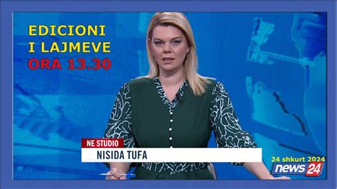 Shkurt Edicioni I Lajmeve Ne News Ne Studio Nisida Tufa Ora