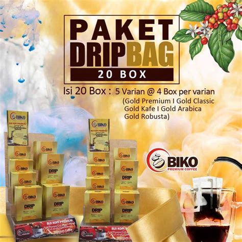 Paket Drip Bag Biko Kopi Premium