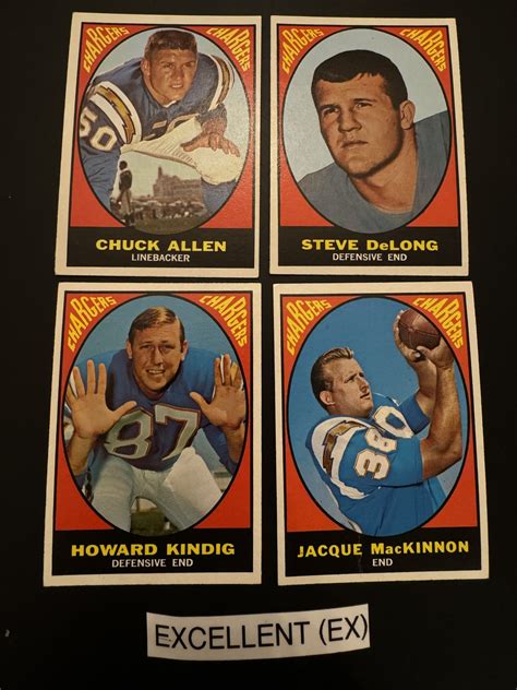 1967 Topps Football Cards 1 132 P NM You Pick Complete Your Set