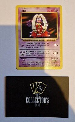 Pok Mon Tcg Jynx Base Set Regular Unlimited Uncommon Ebay