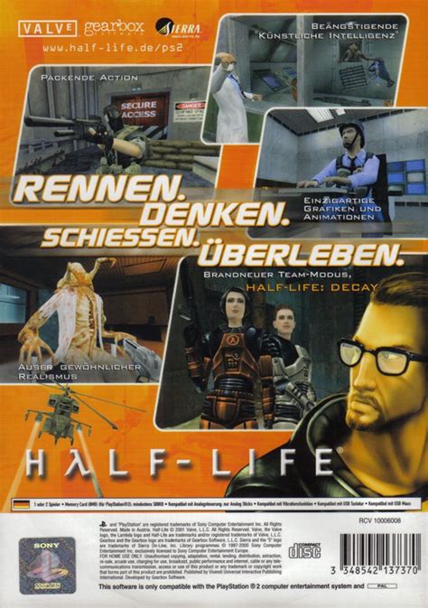 Half Life Box Shot For Dreamcast Gamefaqs