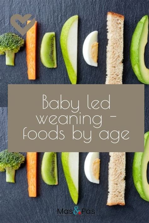 Baby Led Weaning Foods By Age Baby Led Weaning Weaning Foods Baby ...