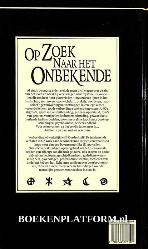 Op Zoek Naar Het Onbekende BoekenPlatform Nl