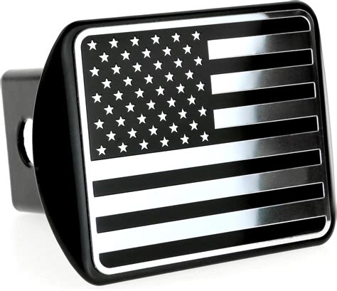 Amazon Everhitch Usa Stainless Steel Flag Metal Hitch Cover Fits