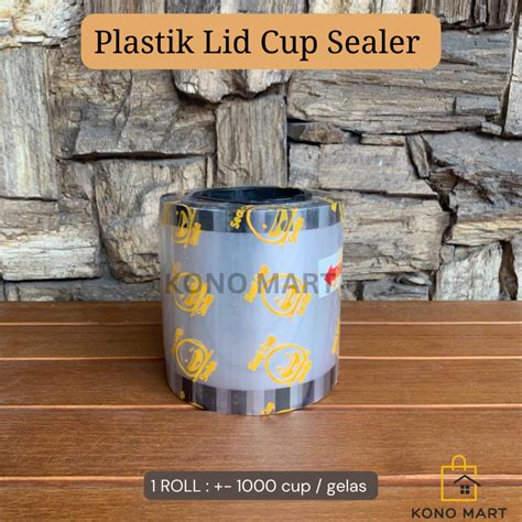 Jual Plastik Lid Cup Sealer 1000 Cup Tutup Gelas Plastik Sealer