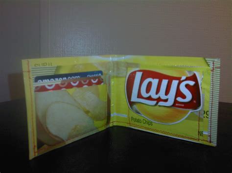 Potato Chip Bag Wallet 10 Steps With Pictures Instructables