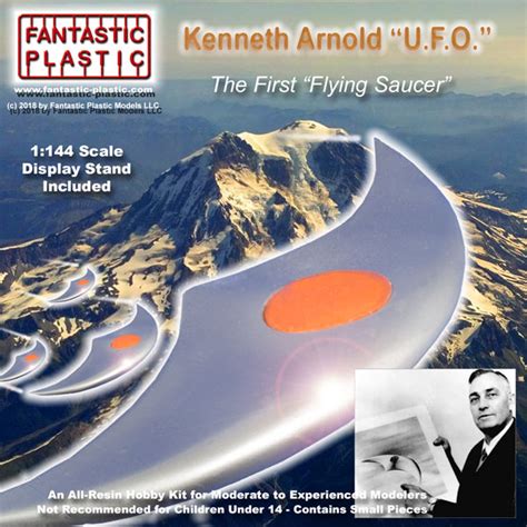 Kenneth Arnold U.F.O. by Fantastic Plastic Models - Fantastic Plastic ...