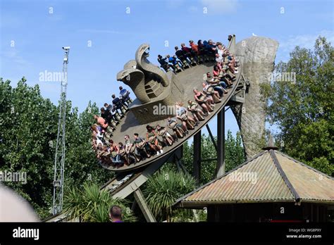 Funfair Theme Park Ride Stock Photo Alamy