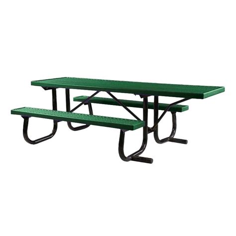 8 Ft Ada Plastisol Picnic Table Wheelchair Accessible Portable