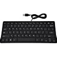 Amazon Yoidesu Mini Wired Keyboard Thin Full Size USB Wire Corded