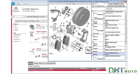 CITROEN PARTS CATALOGUE + SERVICE AND REPAIR SEDRE 2015 - Automotive ...