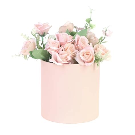 Objet Decoratif Bk Bo Tes Fleurs Rondes En Papier Pi Ce Tenir Le