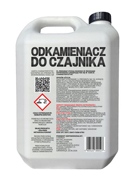 Odkamieniacz Do Czajnika 5l Sklep Opinie Cena W Allegro Pl