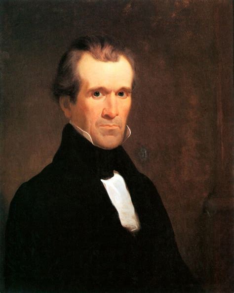 James K. Polk Usa President Portrait American Painting Repro - Etsy