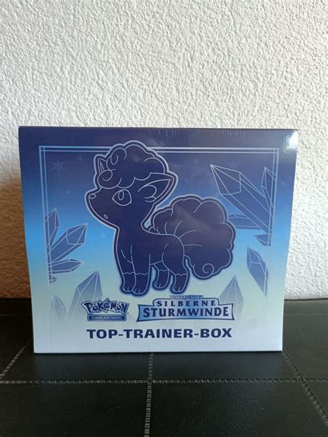 Pokemon Top Trainer Box Silberne Sturmwinde Kaufen Auf Ricardo