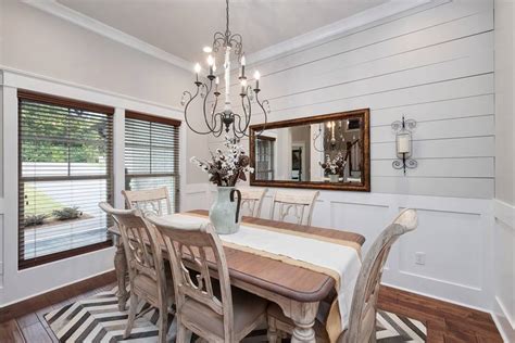 5 Farmhouse Shiplap Dining Room Ideas To Try