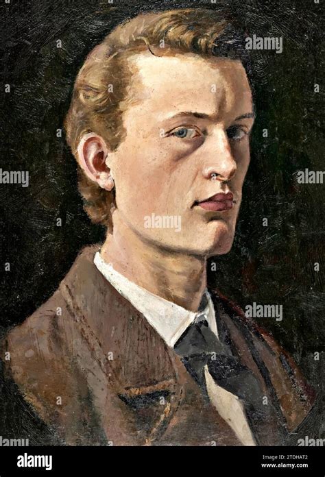 Self-Portrait, 1882, (Painting) by Artist Munch, Edvard (1863-1944 ...