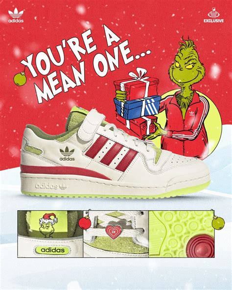 The Grinch X Adidas Forum Low 2023