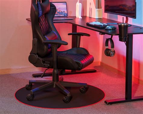 MaxMount Gaming Chair Mat - Black - MaxGaming.com