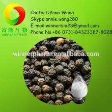 Natural Black Pepper Extract Powder Piperine Cas No