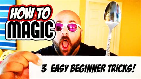 3 Easy Magic Tricks For Beginners How To Magic Youtube