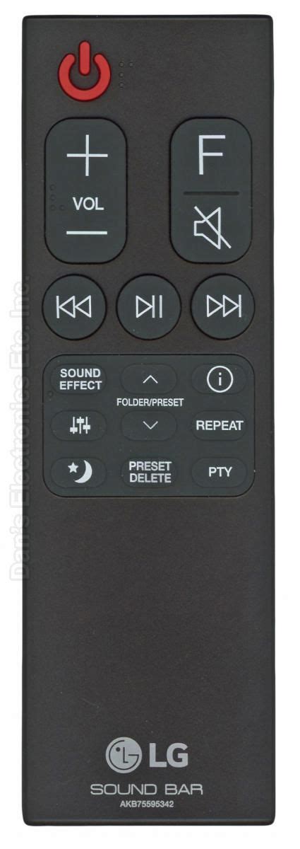 Buy LG AKB75595342 Sound Bar System Remote Control