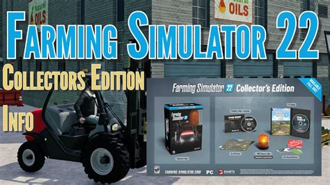 Farming Simulator K Collectors Edition Announcement Youtube