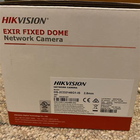 Hikvision 4MP 2 8mm Outdoor Network Dome Camera AcuSense DS 2CD2146G1