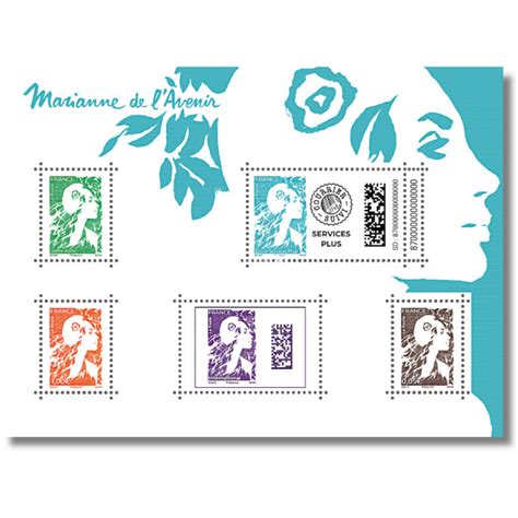 Bloc Marianne D L Avenir 2023 Collection Timbres France