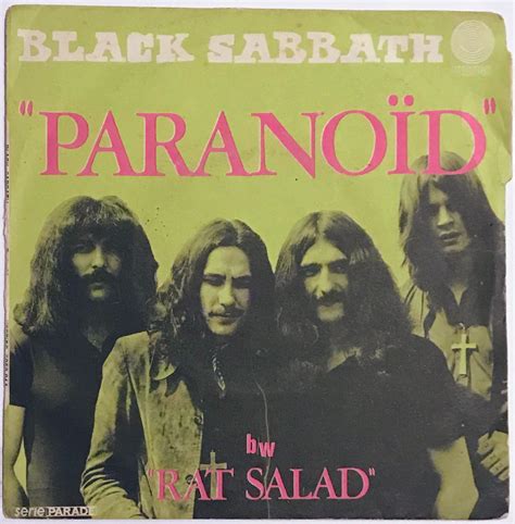 Black Sabbath Paranoid 1970