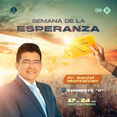 Adventistas Perú on Twitter Pr Daniel Montalvan compartirá