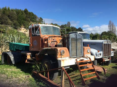 Kenworth Barn Finds Mack Rusty Fleet New Zealand Survival Trucks