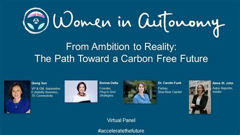 From Ambition To Reality The Path Toward A Carbon Free Future Youtube