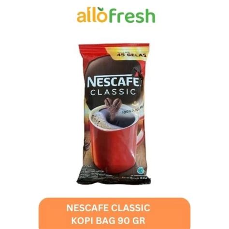 Jual Nescafe Classic Bag Kopi Instant 90 Gr Shopee Indonesia