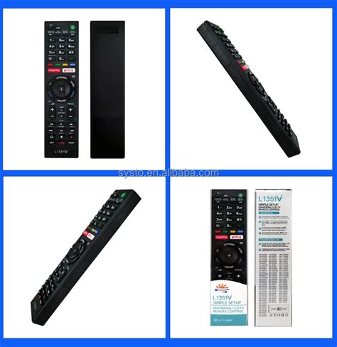 Systo L1351v Tv Remote Control Replacement Universal For Sony Tx330