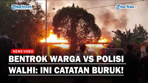 BENTROK BERDARAH Warga Vs Polisi Di Kalteng Satu Orang Tewas WALHI