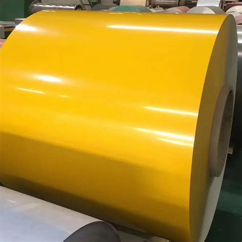 Yellow Color Aluminum Coil Coatting Pe