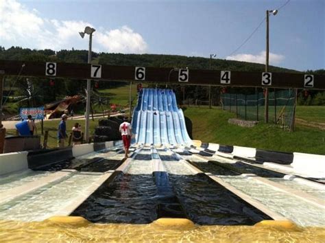 Which Lane Is Your Lucky Starting Point Camelbeach Waterslide