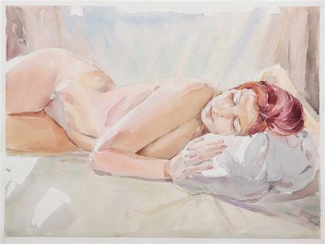 Nude Watercolour Artfromberlin