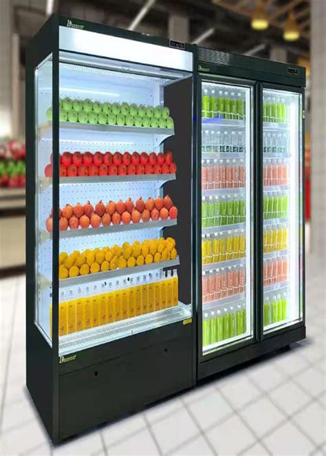 Mini Multideck Open Chiller Fruits Vegetables Drinks Refrigerator