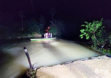 Getaran Semasa Empat Kampung Di Kuala Krai Terjejas Selepas