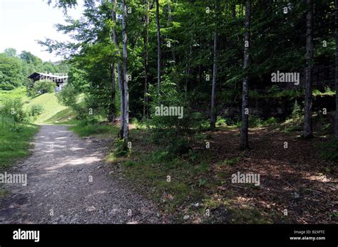 Ruins of Hitler's Berghof mountain retreat, Obersalzberg, Bavaria Stock ...