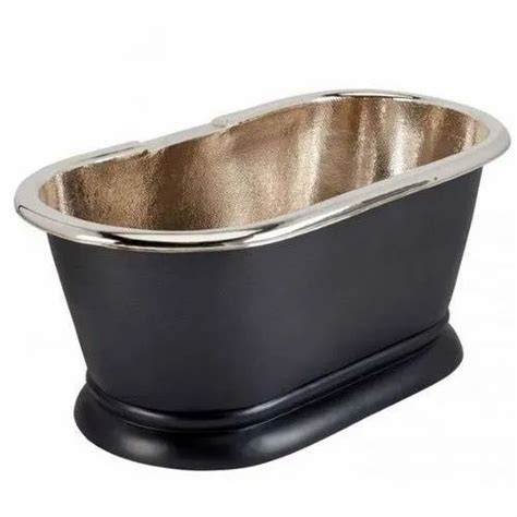 Azmi Handicrafts Glossy Hammered Copper Persisted Black Tub At Rs 70000 In Moradabad