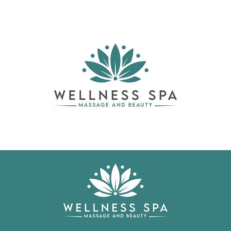 Wellness Spa Logo Flower Beauty Minimalist Care And Business Logo