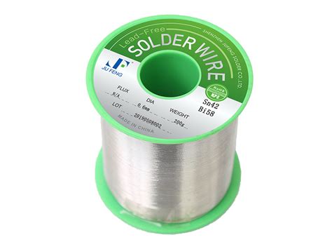 Sn Bi Solder Wire And Solder Bar Jufeng